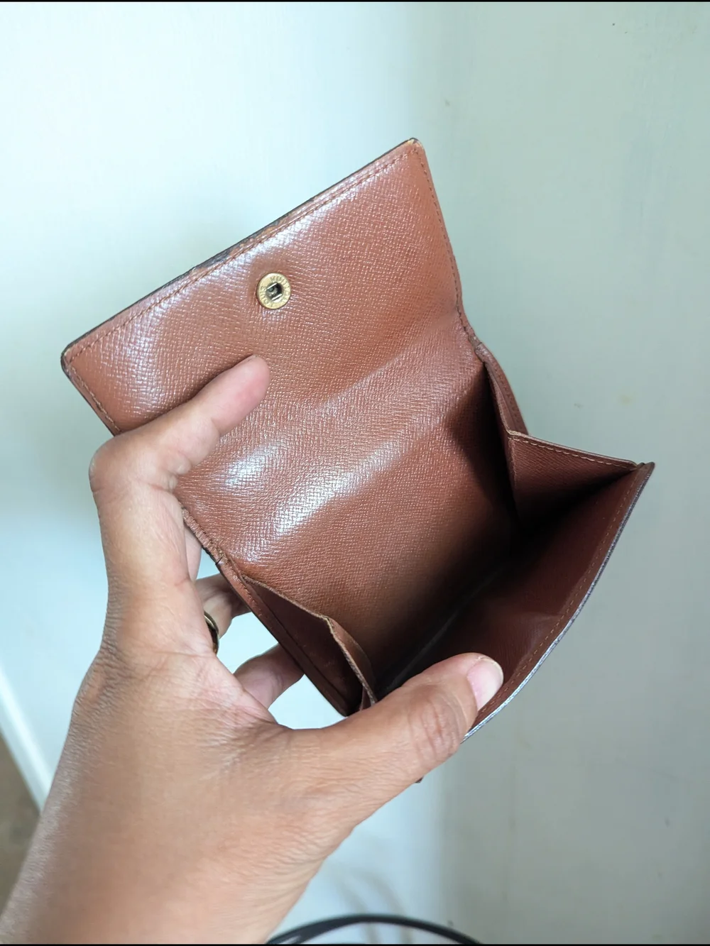 Louis Vuitton Vintage Monogram Compact Trifold Wallet (1995, France)
